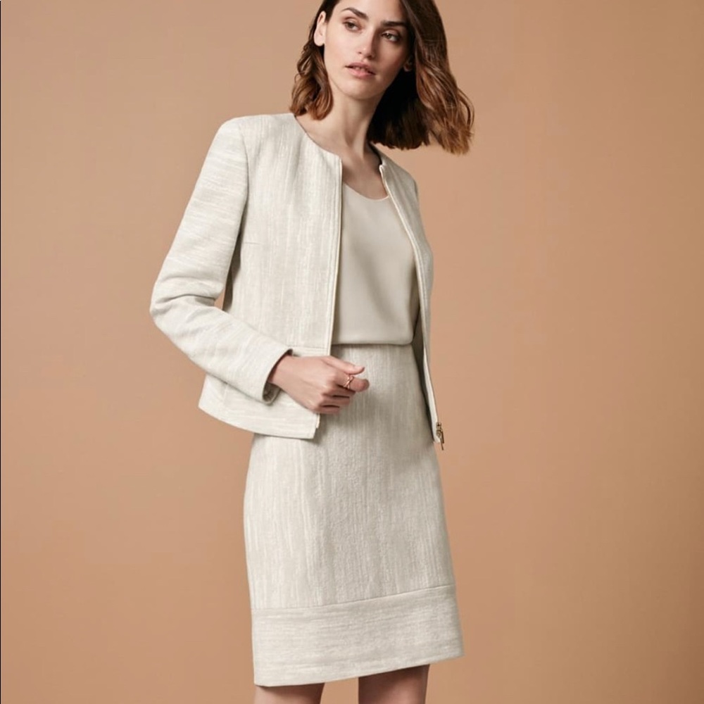 Boss ‘Kamea’ Graphic Tweed Jacket
